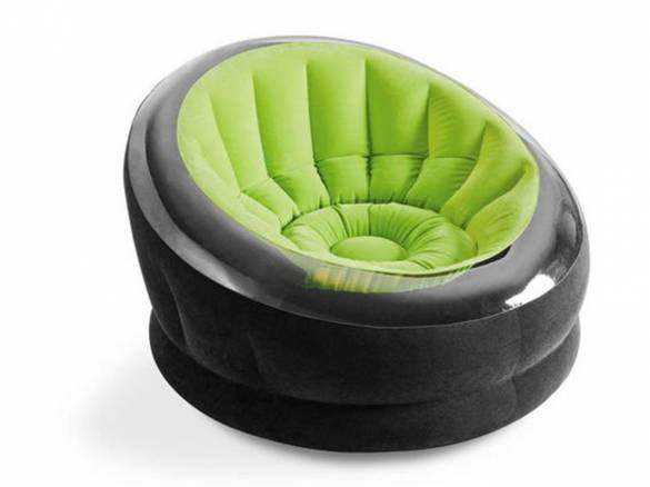 Pouf gonflable Empire vert 1