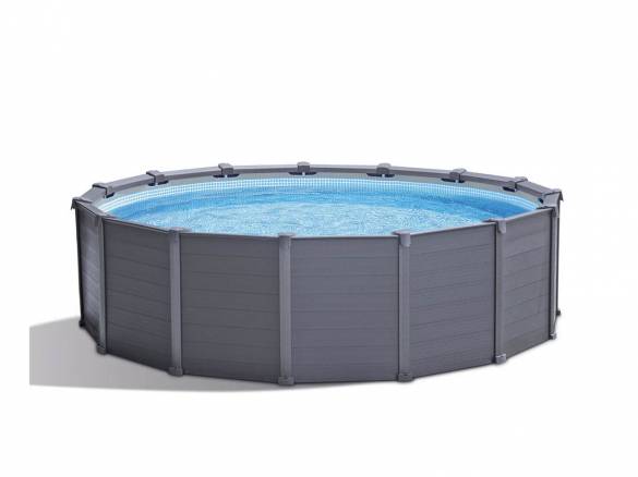 Kit piscine hors-sol Intex Graphite 6