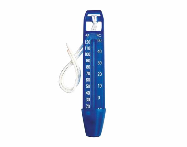 Thermomètre de piscine bleu